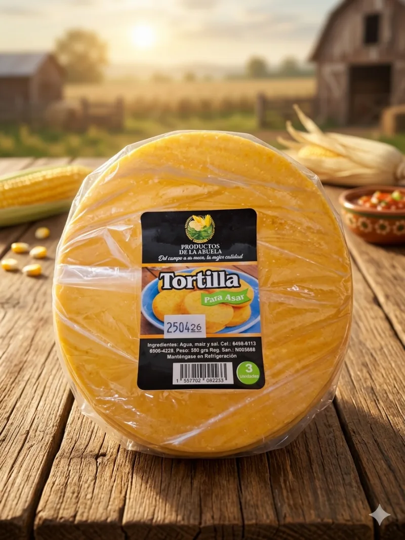 Tortilla para Asar